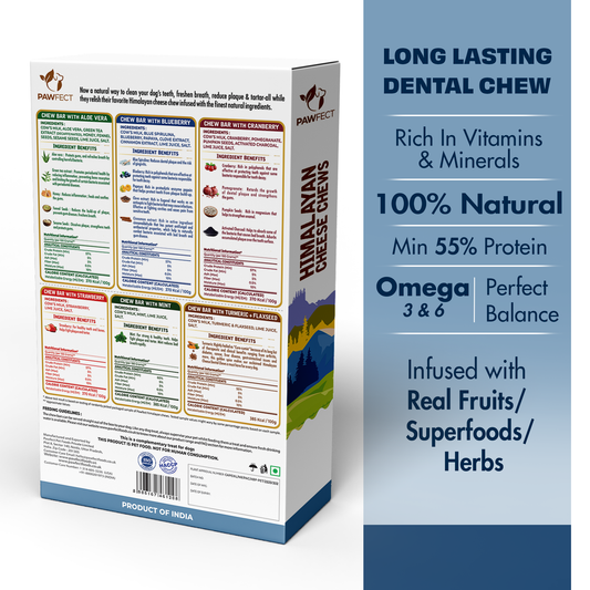 Himalayan Cheese Chew Bars - 6 stk.