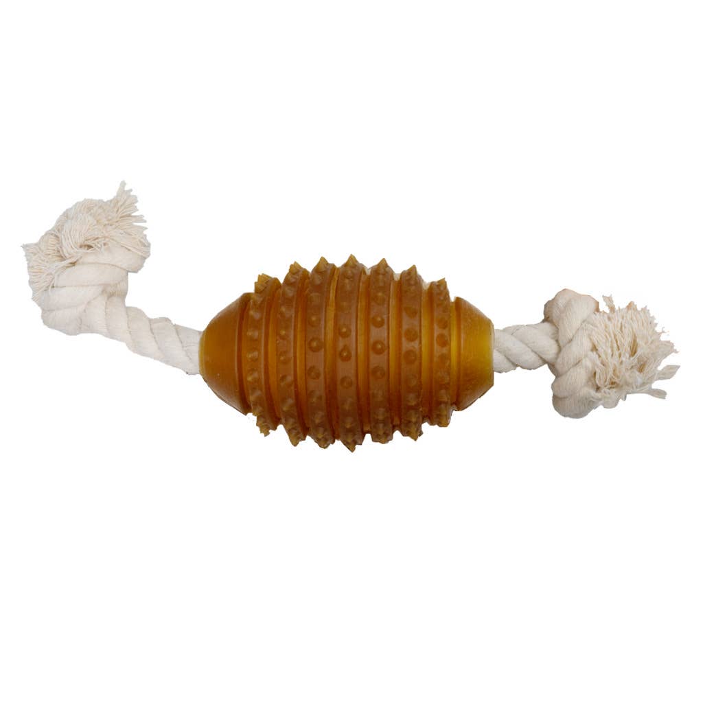 Naturligt hundeæegetøj - Rugby Spike