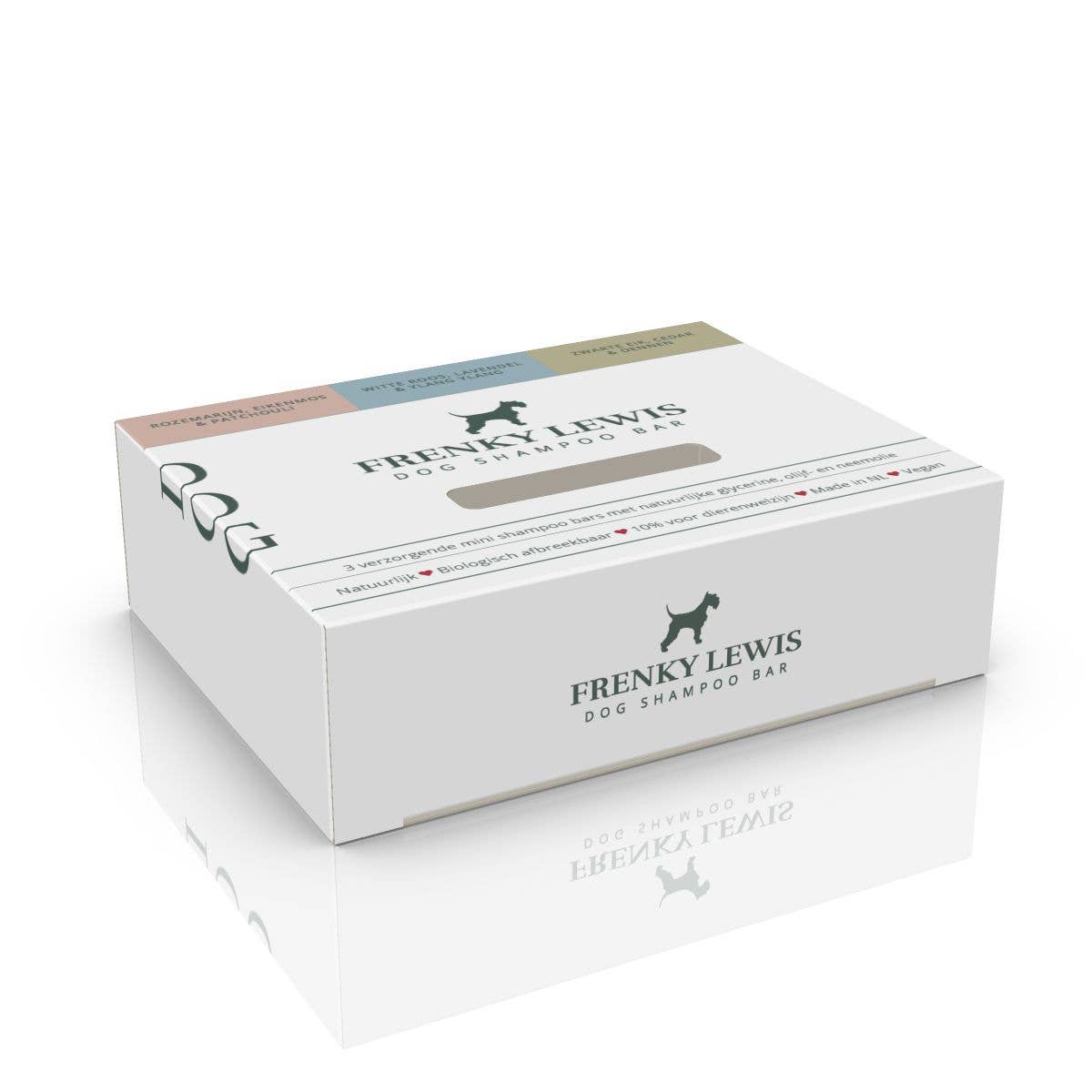 Hundeshampoobar - 3 mini'er i 3 dufte - 100% Naturlig