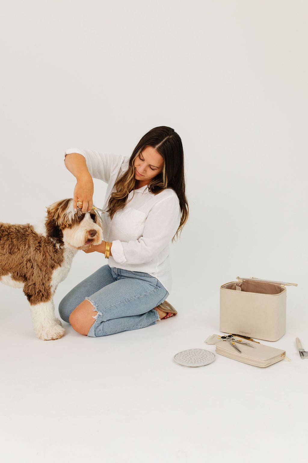 Grooming organizer taske