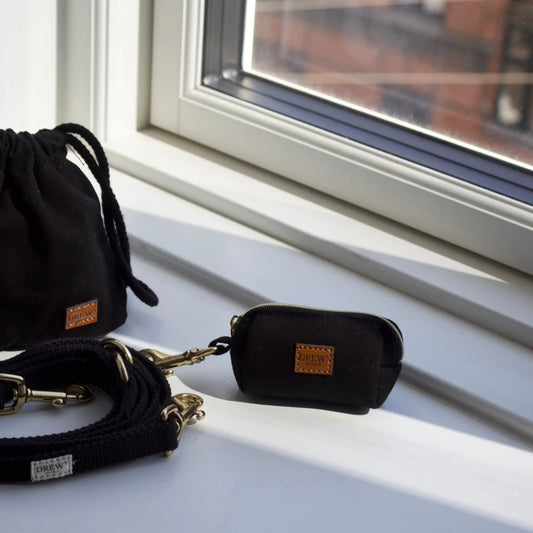 Hundeposetaske, sort