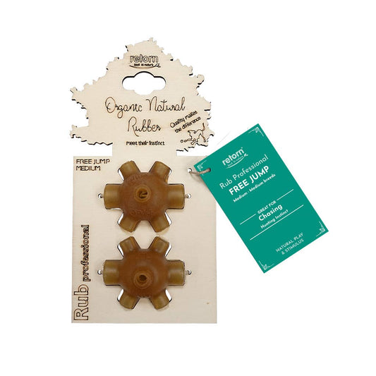 Naturligt hundelegetøj - kastestjerne