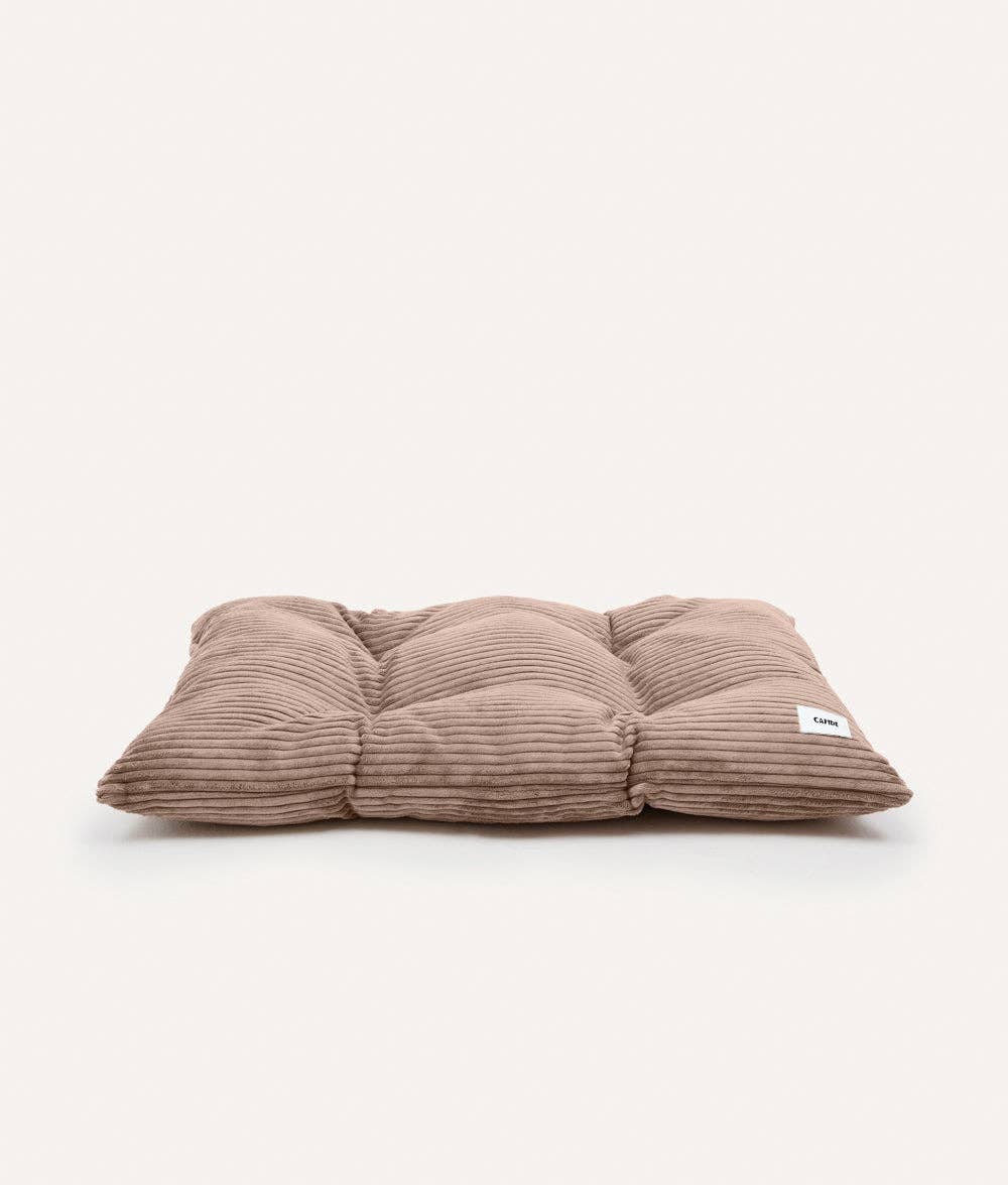 Cafide - Beige fløjl hundepude