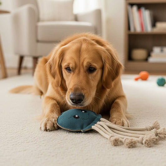 Blæksprutte af læder