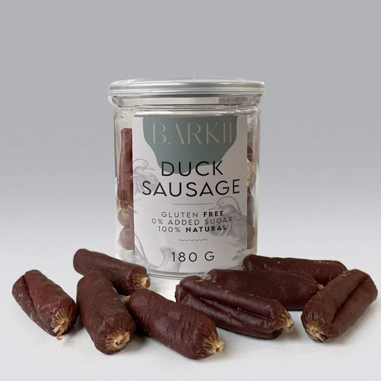 Barkii snackpølser - And - 180g.