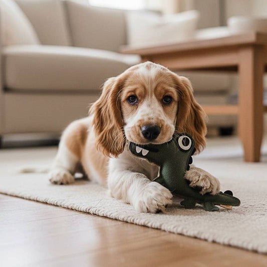 Krokodille af læder