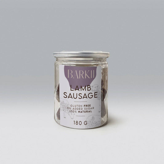 Barkii snackpølser - Lam - 180g.