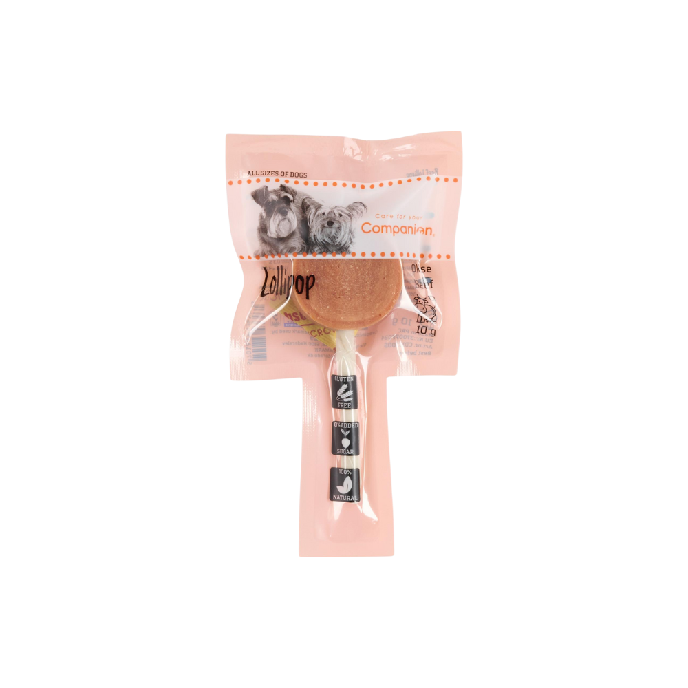 Companion Lollipop - Oksekød - 60 stk.