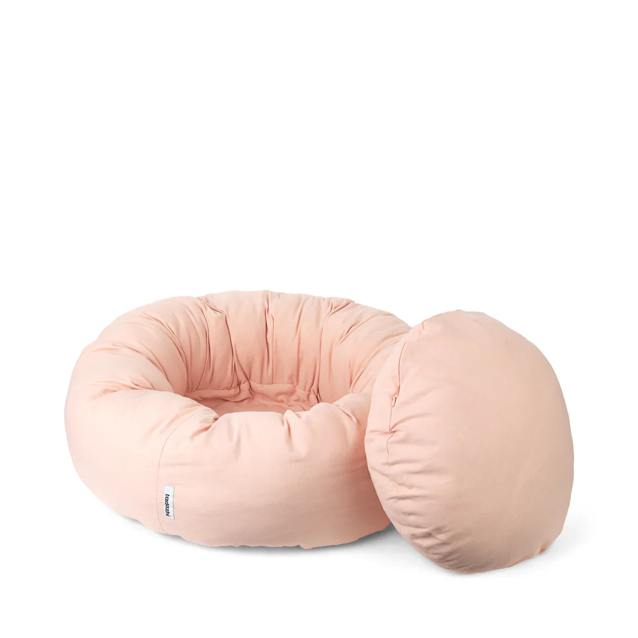 Lyserød donutseng