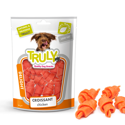 Truly Dog Chicken Croissant - 90 gram.
