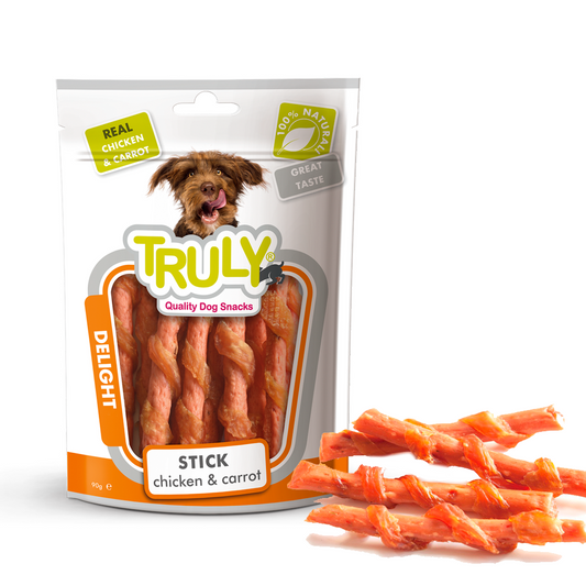 Truly Dog Chicken with Carrot 90g