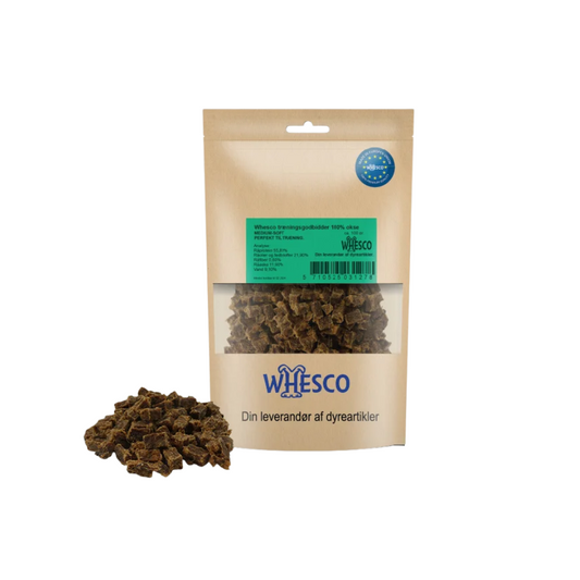 Whesco // 100% naturlige godbidder af okse // 100 gram