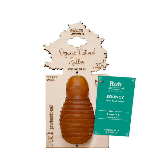 Naturligt hundelegetøj - Bouncy kegle