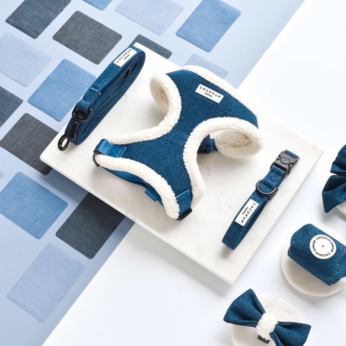 Justerbar sele - denim
