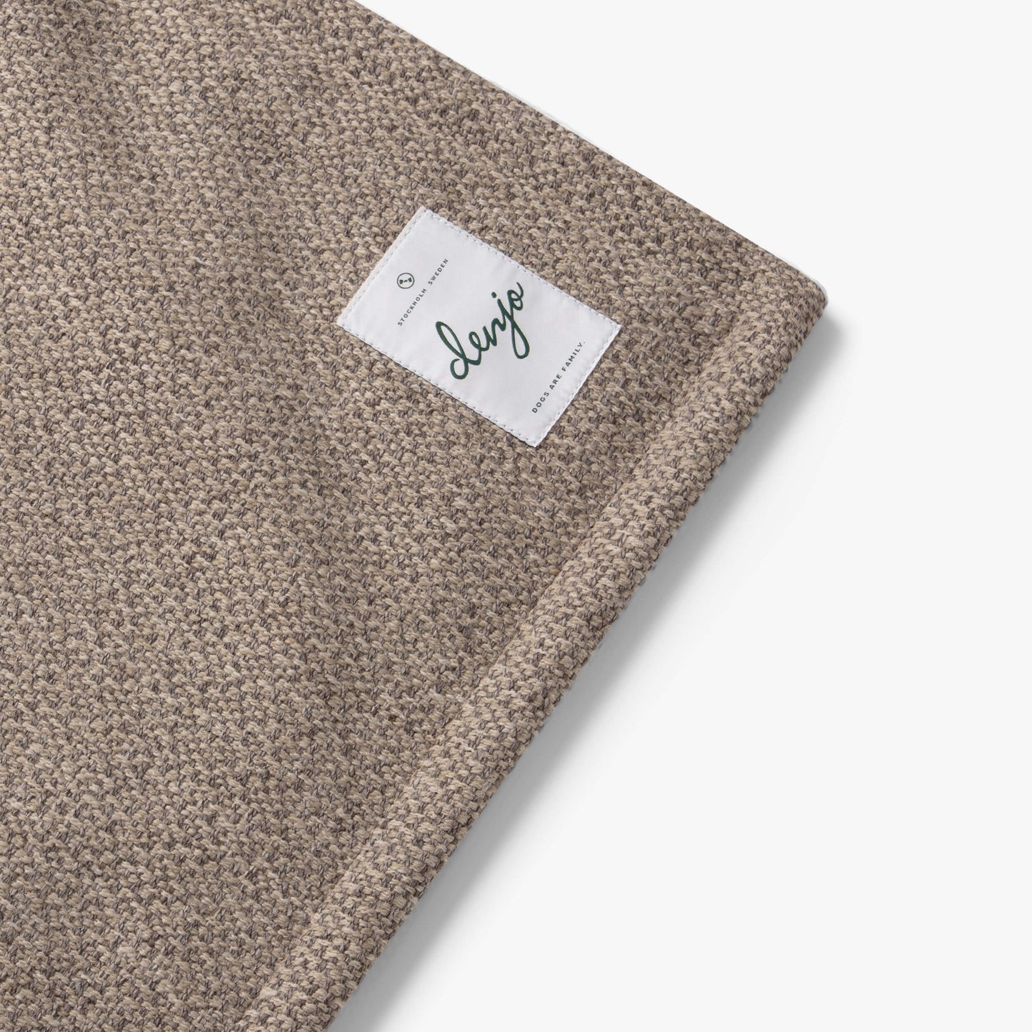 Denjo Dogs - Travel blanket, Snuggle Greige