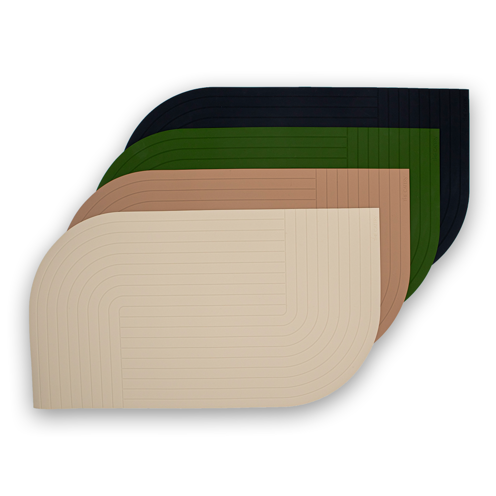 Skåleunderlag, beige