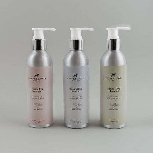 Hundeshampoo - sandeltræ, Jasmin & vanilje - 200 ml