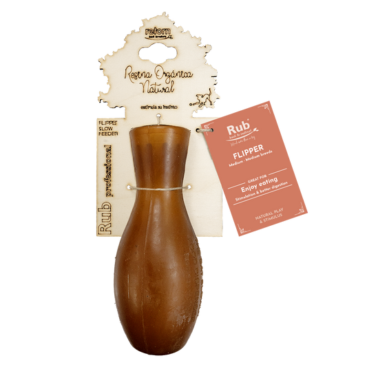 Naturligt hundelegetøj - Flipper dispenser