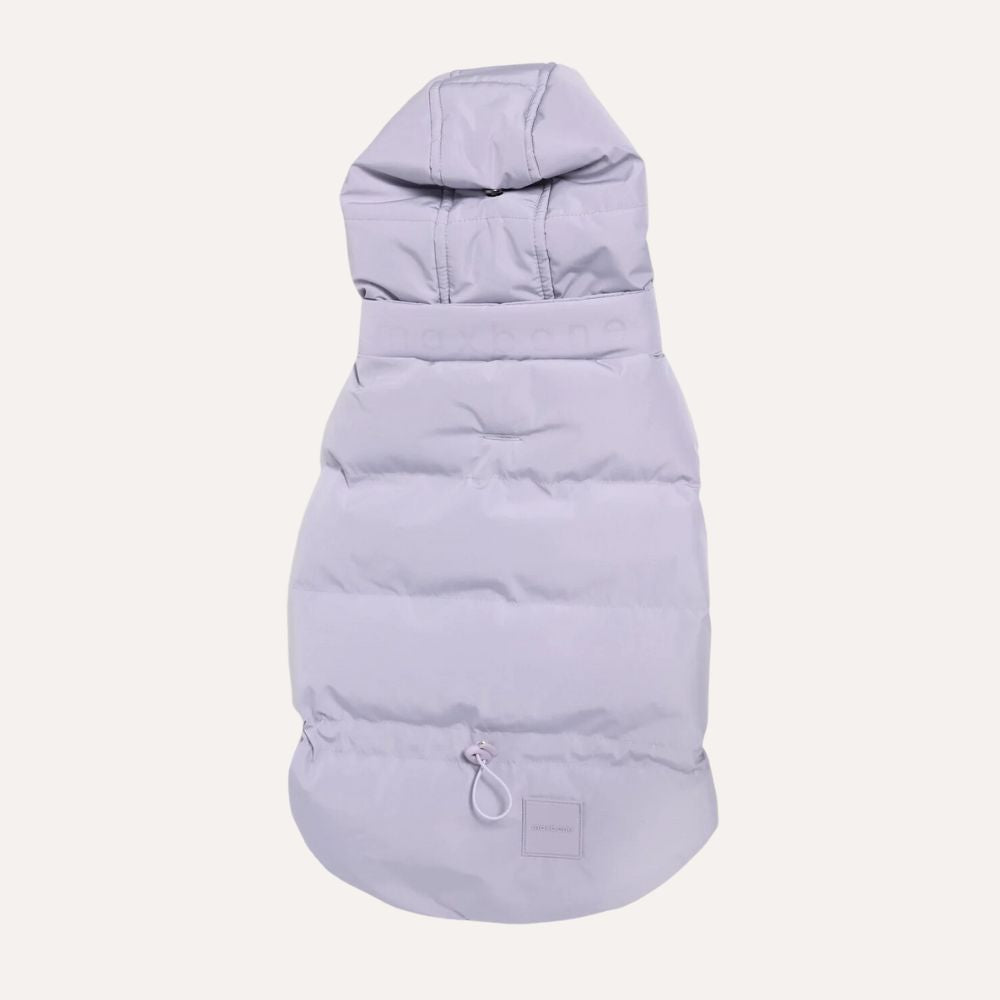 Puffer hundejakke, lavendel