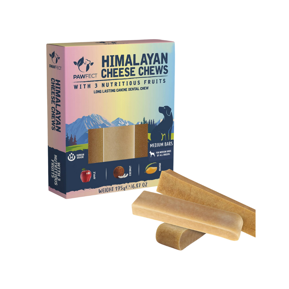 Himalaya osteben med blandede frugter
