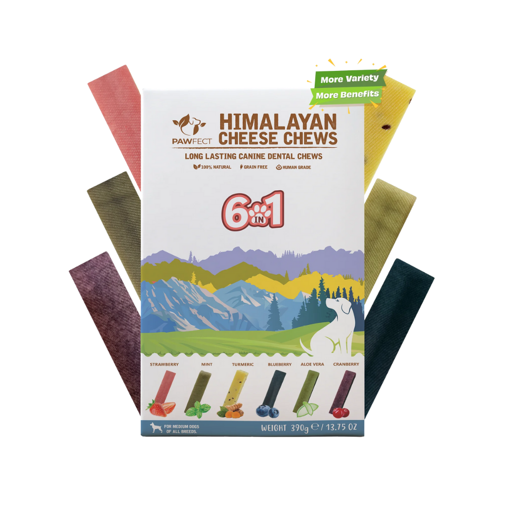 Himalayan Cheese Chew Bars - 6 stk.