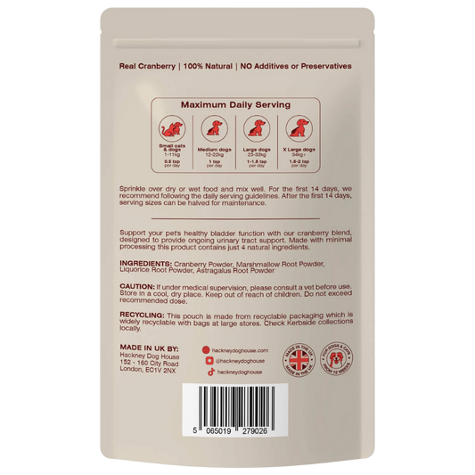 Tranebær til hunde | 40 Portioner