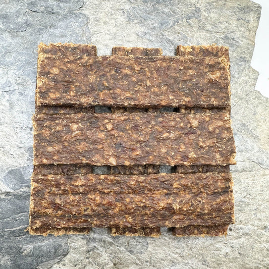 100% naturlige sticks af hjortekød