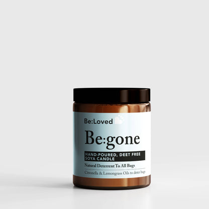 Be:Gone – Naturligt insektafskrækkende stearinlys 🕯️🦟🚫
