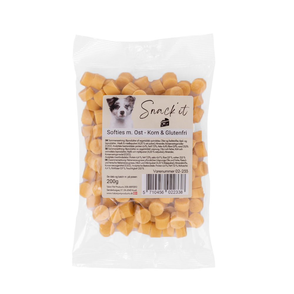 Softies m. ost - Korn & Glutenfri 200g