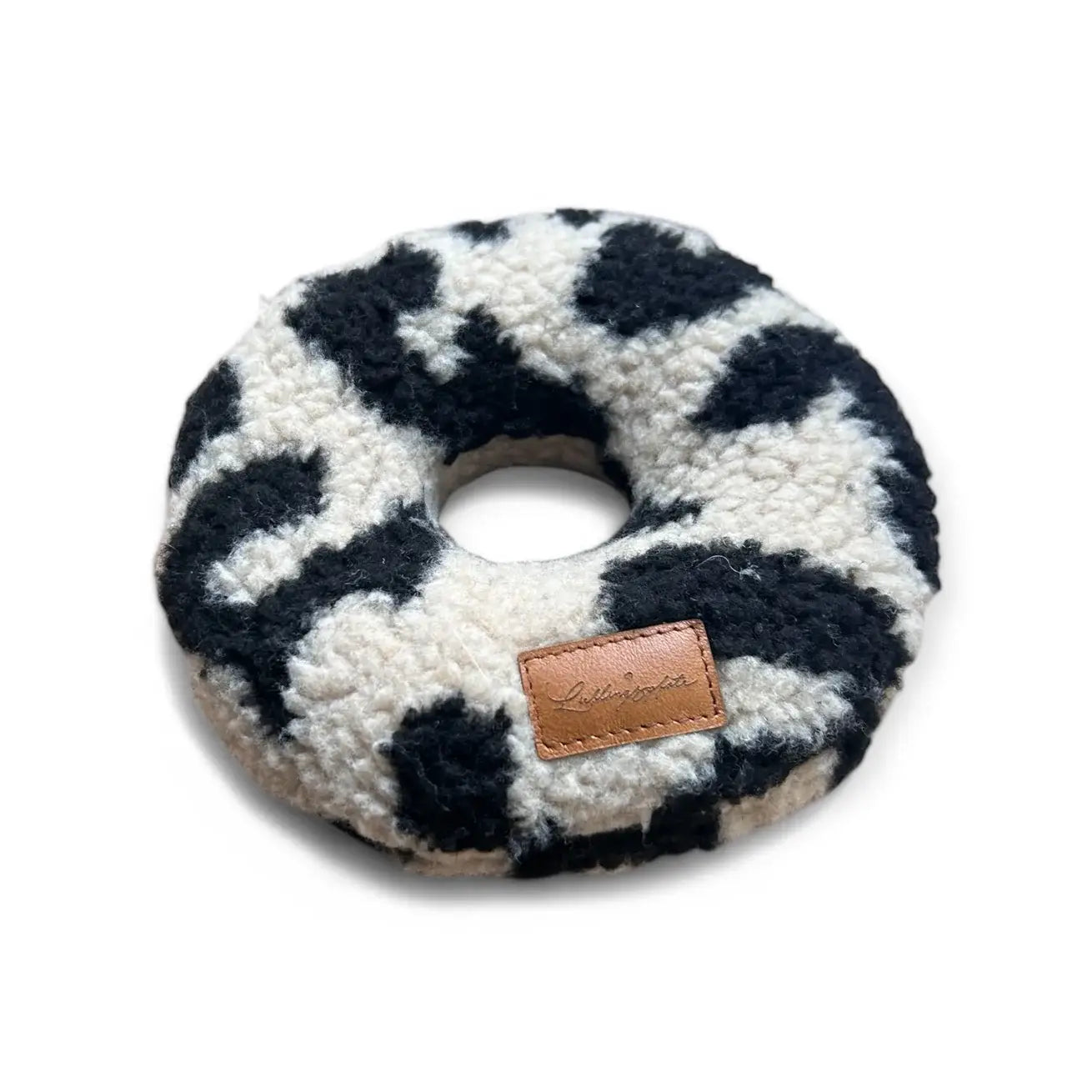 Knitrende Donut Leo - håndlavet