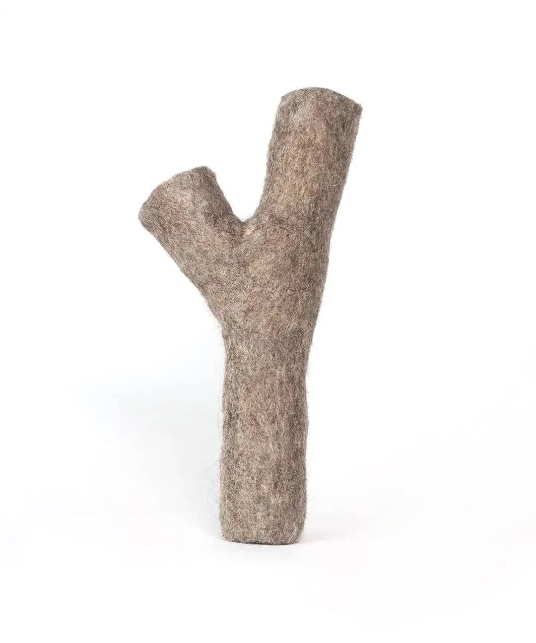 Woody hundelegetøj af fåreuld