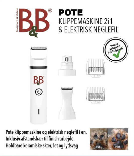 Pote Klippemaskine 2i1