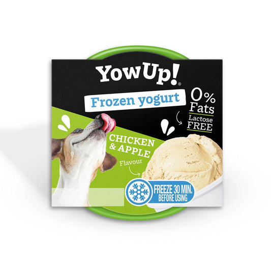 YowUp Ice Cream - Frozen Yogurt med kylling og æble - 0% fedt