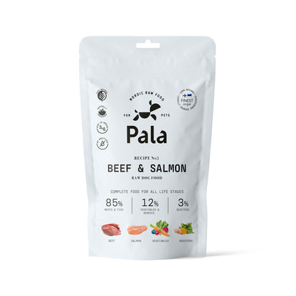 Pala Recipe #3 - Okse og laks