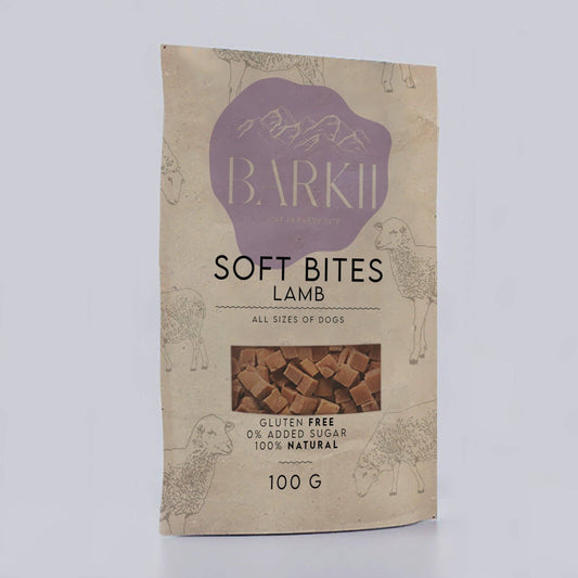 Barkii godbidder - Lam - 100g.