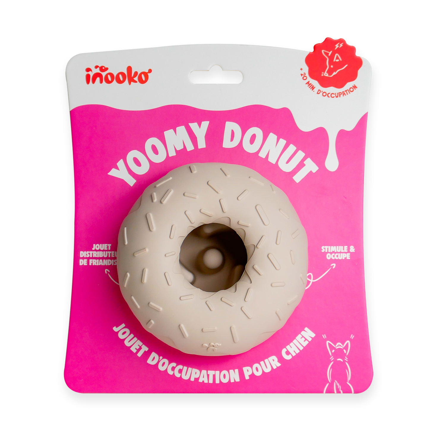 Aktiveringsdonut - Slowfeeder - Sand