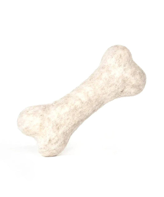 Hunde kødben af fåreuld