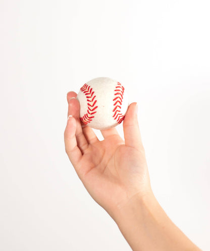 Hunde baseball af fåreuld