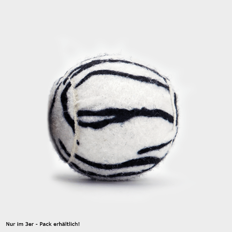 3-pak tennisbolde - jungle edition 🐅🦓🐆