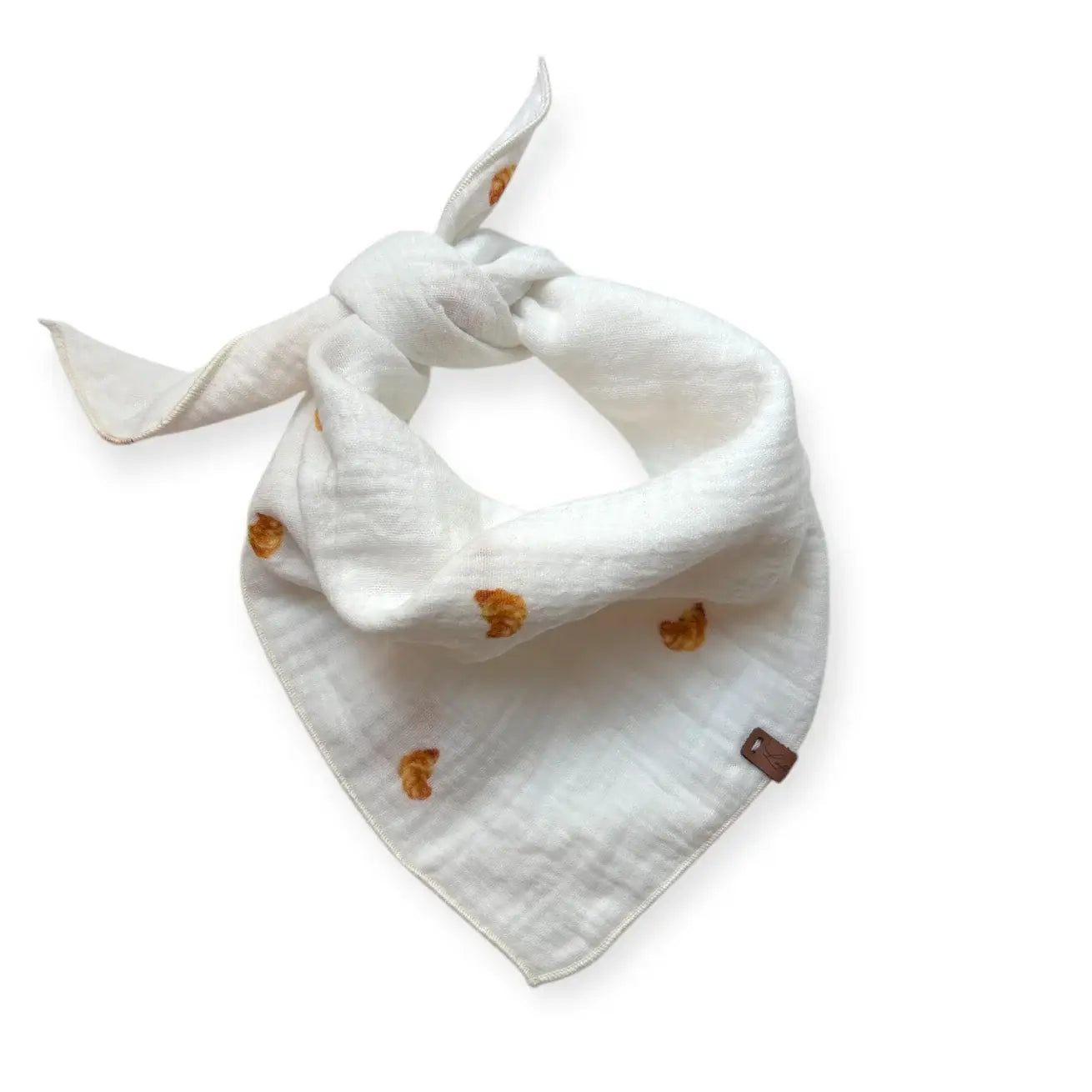 Musselin bandana "CROISSANTS"