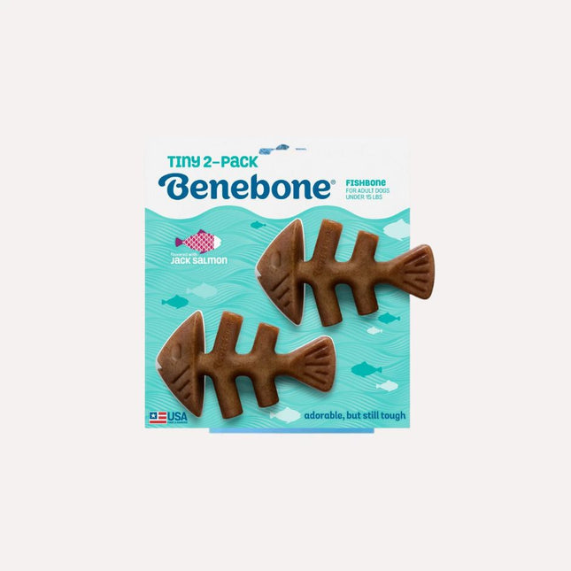 Benebone 2-Pack Fishbone Mini