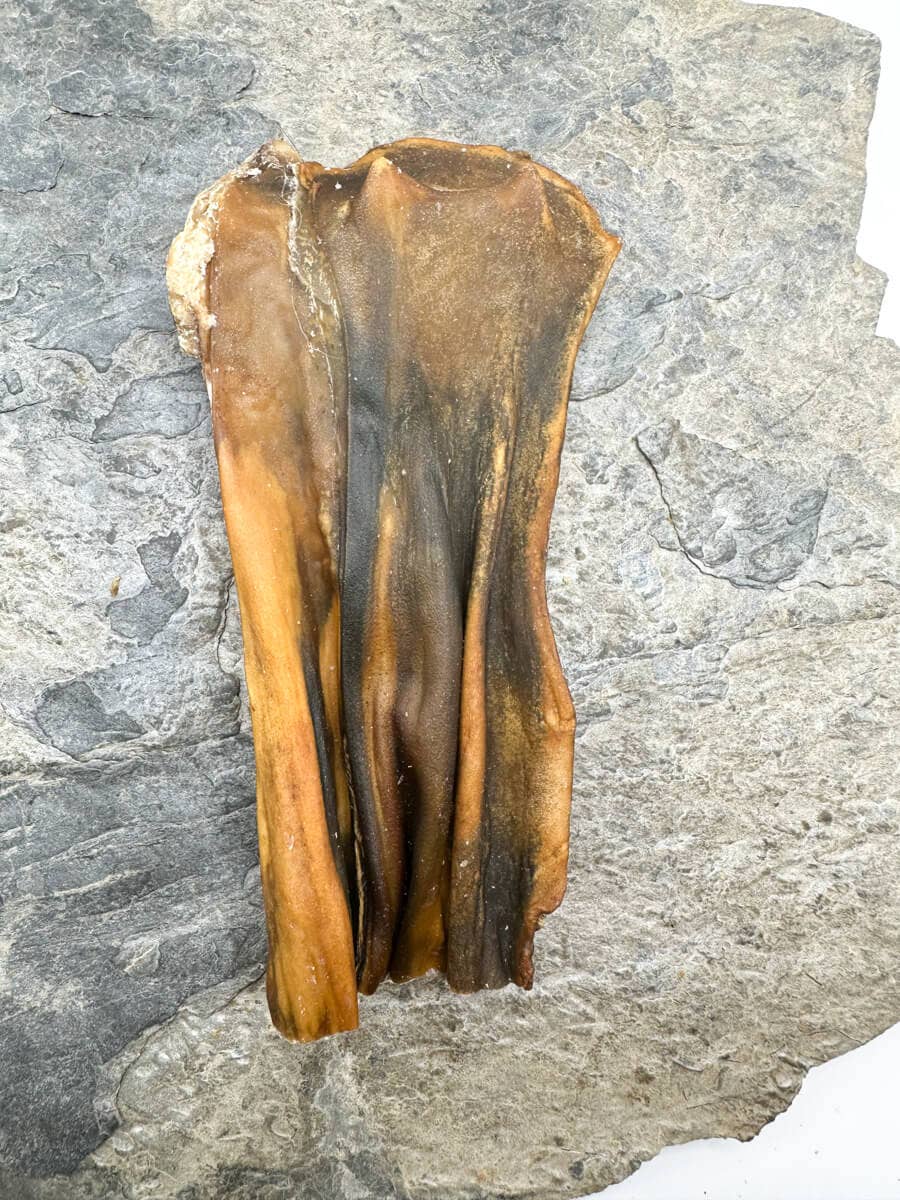 100% naturlig hjortehud uden pels