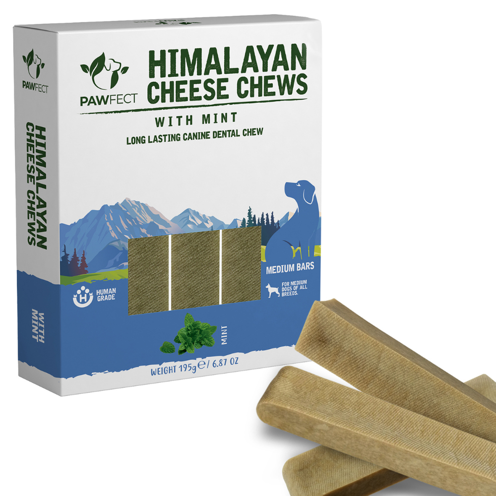 Himalaya osteben med mint