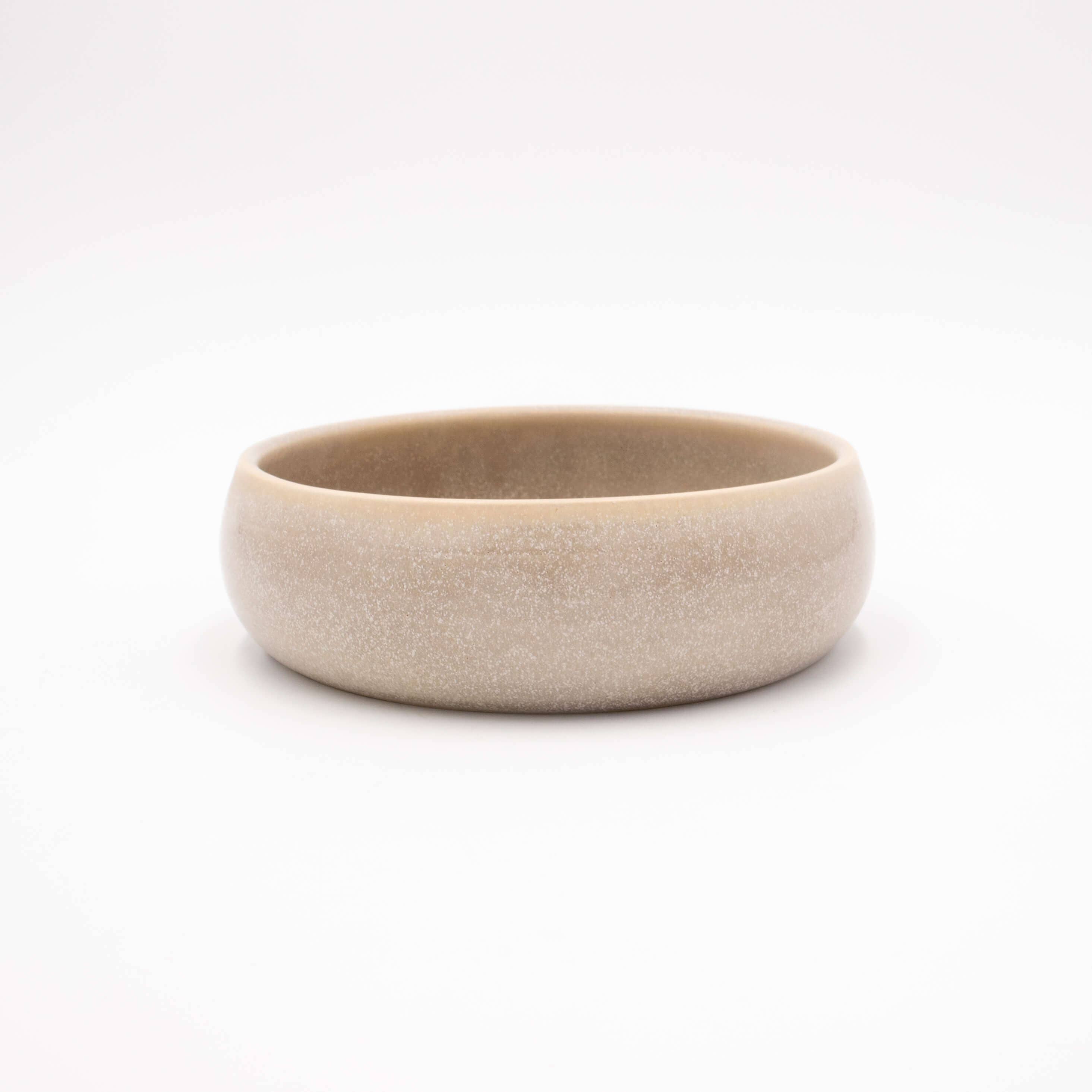 Keramikskål, beige