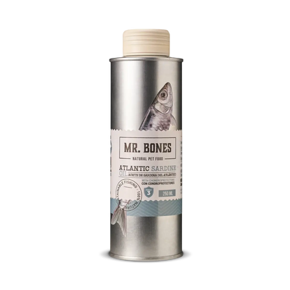 Sardinolie af friskfangede atlanterhavssardiner - 250ml