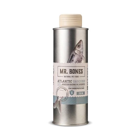 Sardinolie af friskfangede atlanterhavssardiner - 250ml