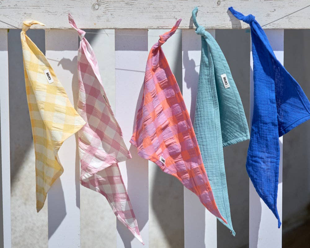 Bandana, elektrisk Blå