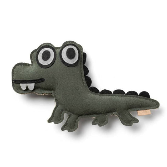 Krokodille af læder