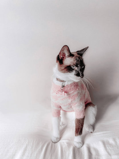 Smørblød hundesweater, pink