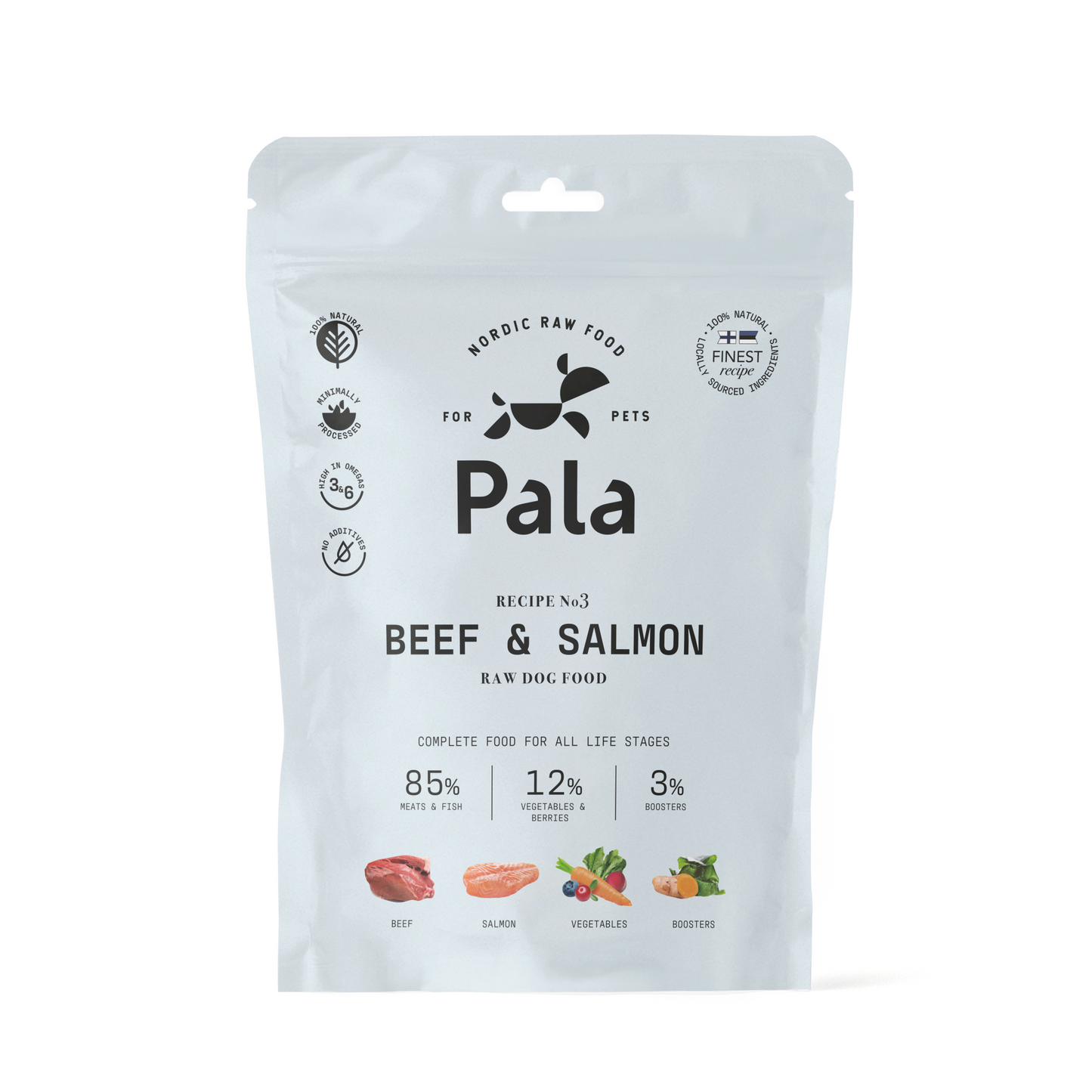 Pala Recipe #3 - Okse og laks